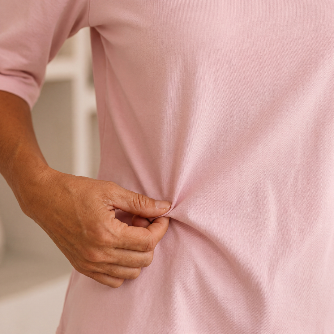 Margot | Relaxed Crew Neck Everyday Top Pink
